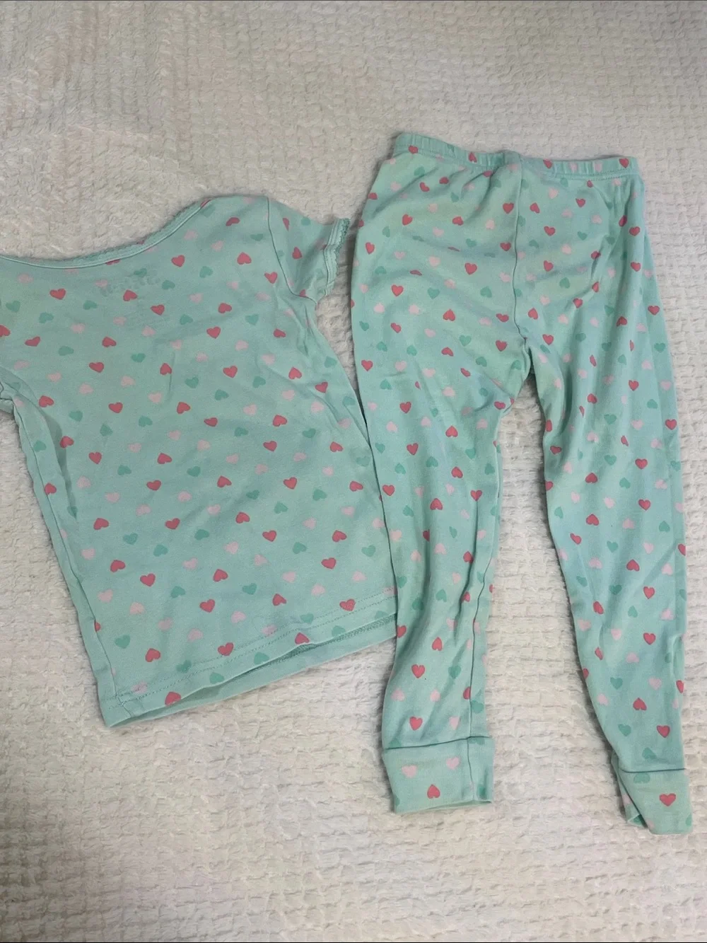 ⭐️4 for $20 Disney Stitch Green Heart Pajama Set